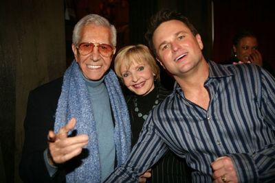 Mr. Blackwell, Florence Henderson and Sam Harris Photo
