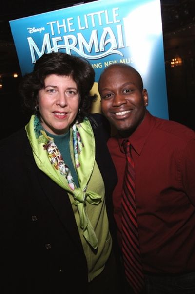 Francesca Zambello (Director) and Tituss Burgess (Sebastian) Photo