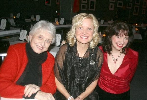 Celeste Holm, Christine Ebersole and Janet Fanale Photo