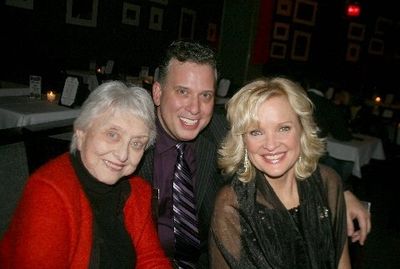 Celeste Holm, Billy Stritch and Christine Ebersole Photo