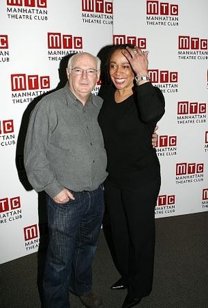 Michael Pressman (Director) and S. Epatha Merkerson Photo