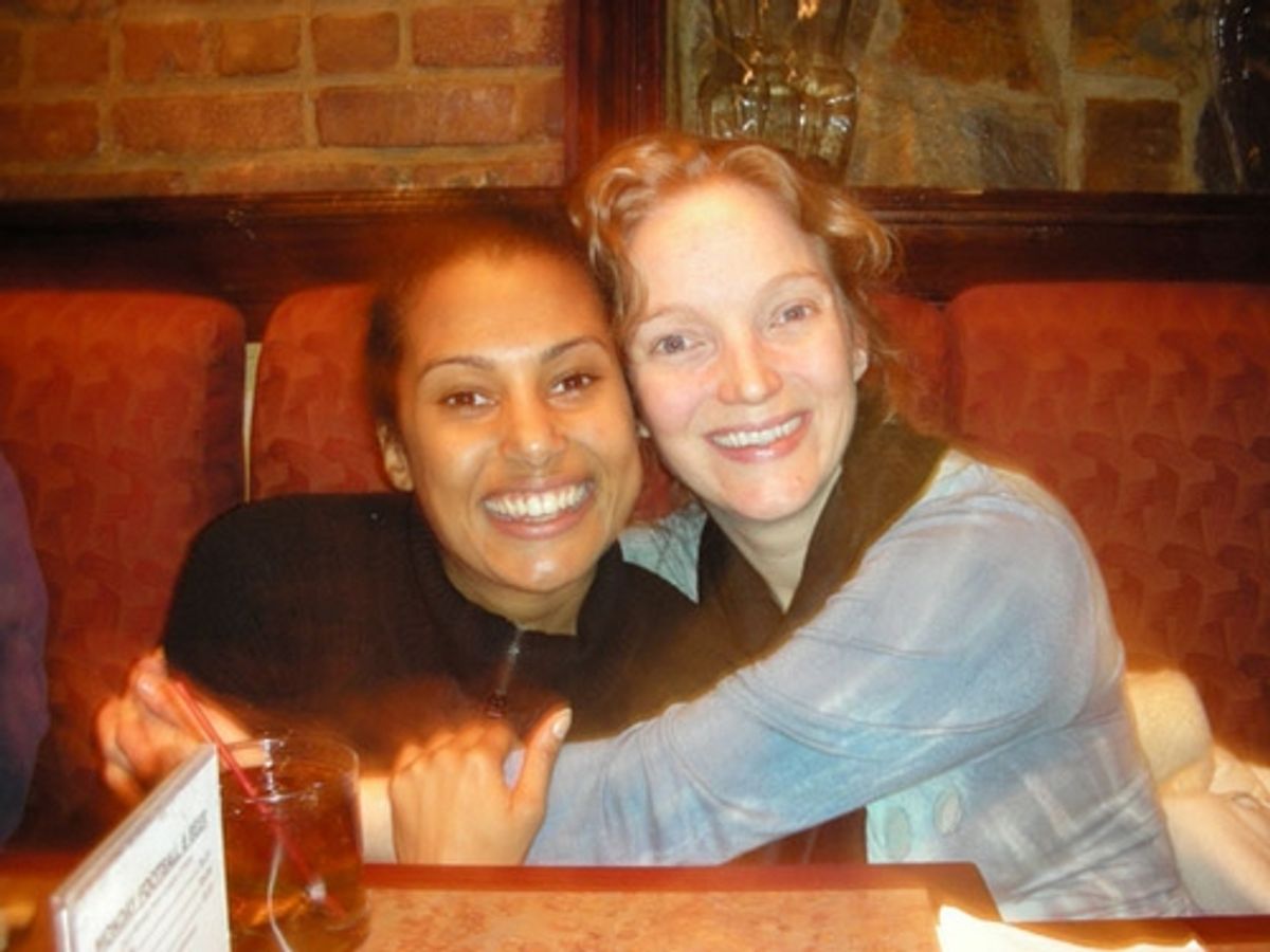 New Amsterdames cast members Arlene Chico-Lugo and Jeannie Dalton at 