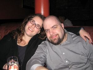 Co-Artistic Director Flying Fig Theater Michaela Goldhaber and Chris Hall Photo