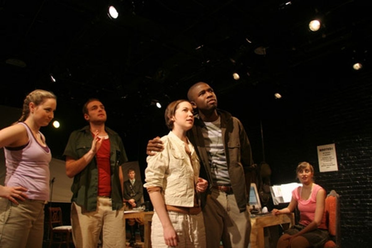 Tristin Daley, Eric Eastman, Natalie Kuhn (as Galy Gay), Brandon Kyle Goodman, and Lauren Blumenfeld at 