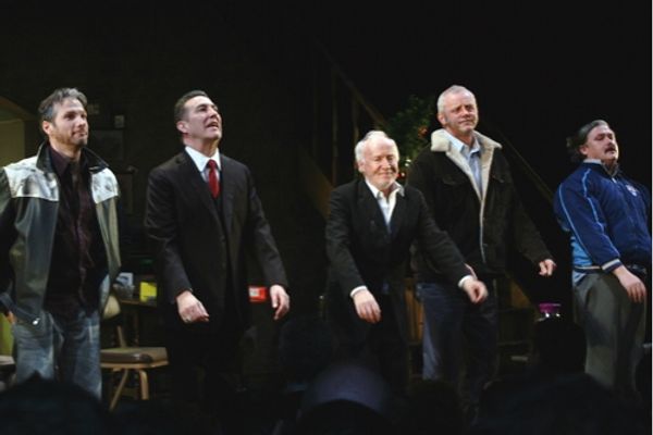 Sean Mahon, Ciaran Hinds, Jim Norton, David Morse and Conleth Hill Photo