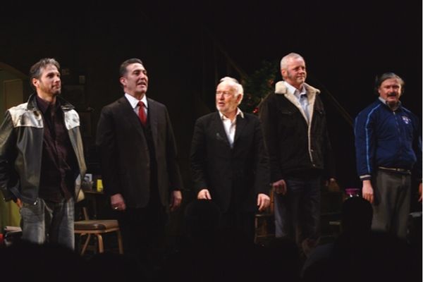 Sean Mahon, Ciaran Hinds, Jim Norton, David Morse and Conleth Hill Photo