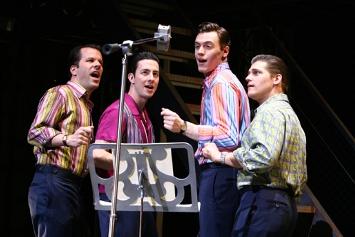 Steve Gouveia, Christopher Kale Jones, Erich Bergen and Deven May at 