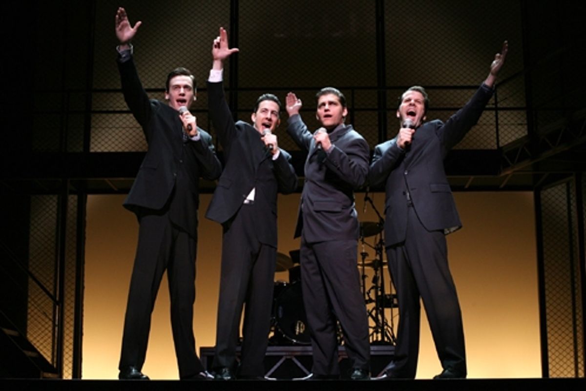 Erich Bergen, Christopher Kale Jones, Deven May and Steve Gouveia at 