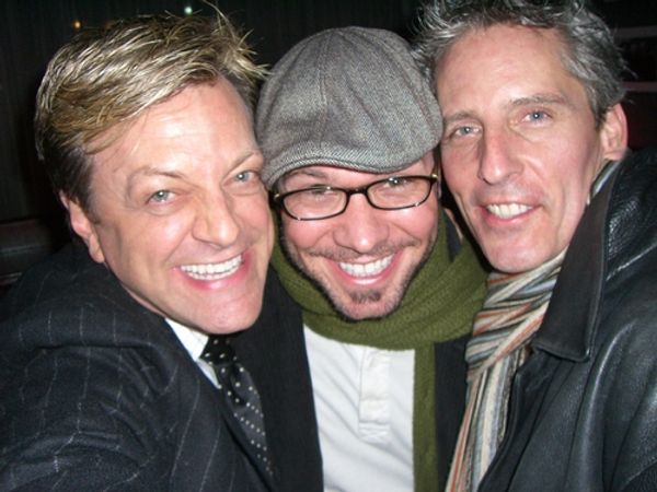 Jim Caruso, Shannon Stoeke and Douglas Wilson Photo