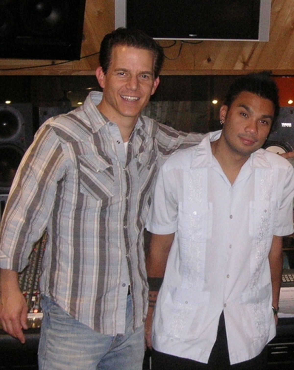 Christian Hoff and Andros Rodriguez at 