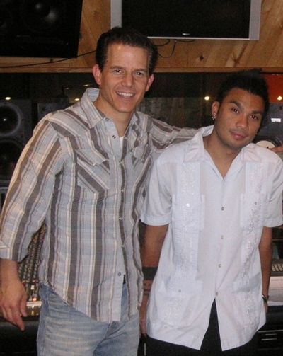 Christian Hoff and Andros Rodriguez Photo