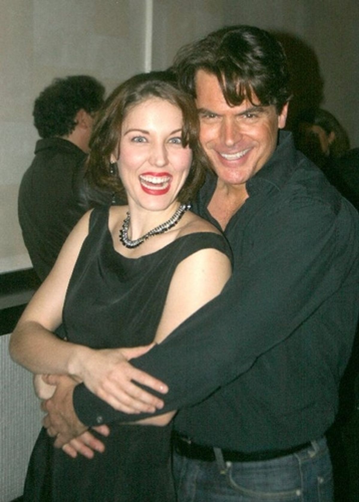 Mara Davi and Troy Britton Johnson at 