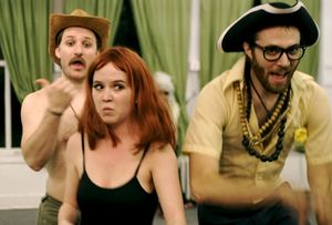 l-r: Zachary Oberzan, Anne Gridley and Robert M. Johanson @ BroadwayWorld l-r: Zachary Oberzan, Anne Gridley and Robert M. Johanson Photo