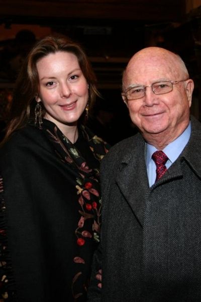 Kim Weild and Gerald Schoenfeld Photo