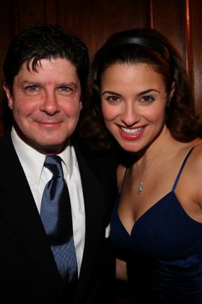 Michael McGrath and Jenn Gambatese
 Photo