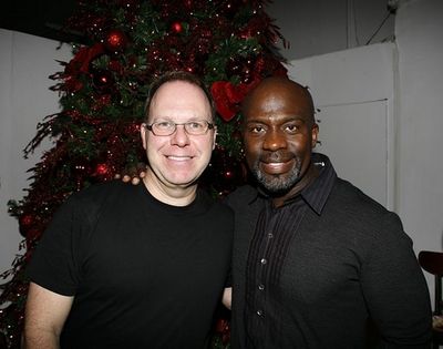 Scott Sanders (Producer) and BeBe Winans
 Photo