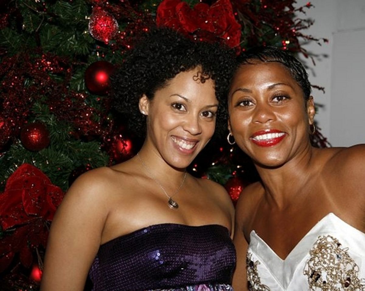 Krisha Marcano and Elisabeth Withers-Mendes at 