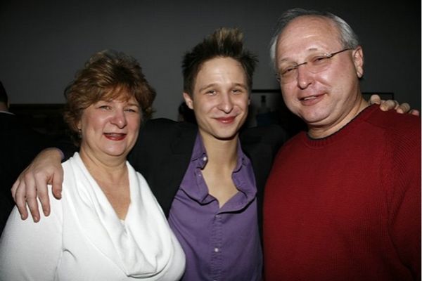 Kevin Robak (PR Agent) with his parents Photo