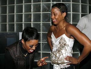 Brenda Braxton and Elisabeth Withers-Mendes Photo