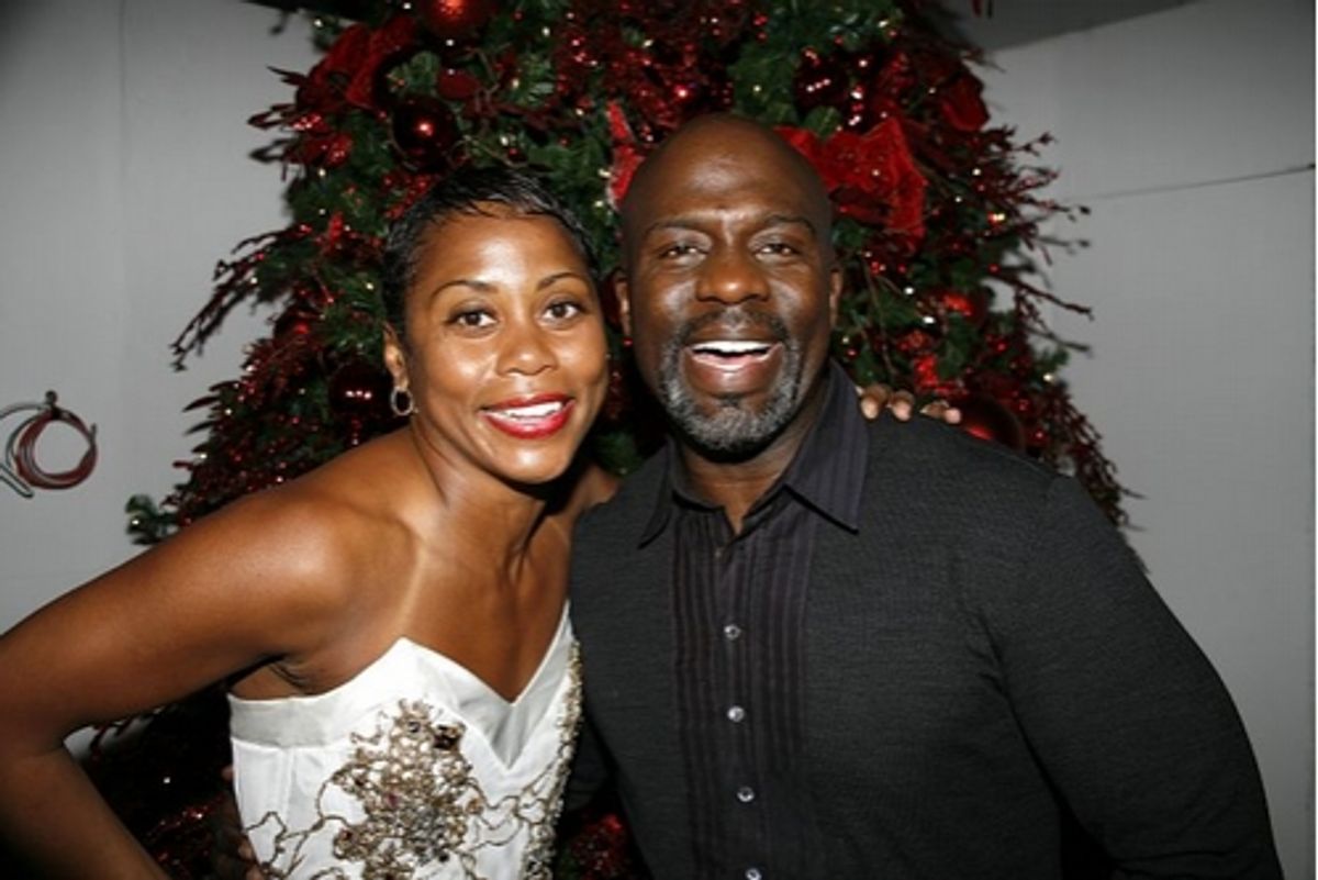 Elisabeth Withers-Mendes and BeBe Winans at 