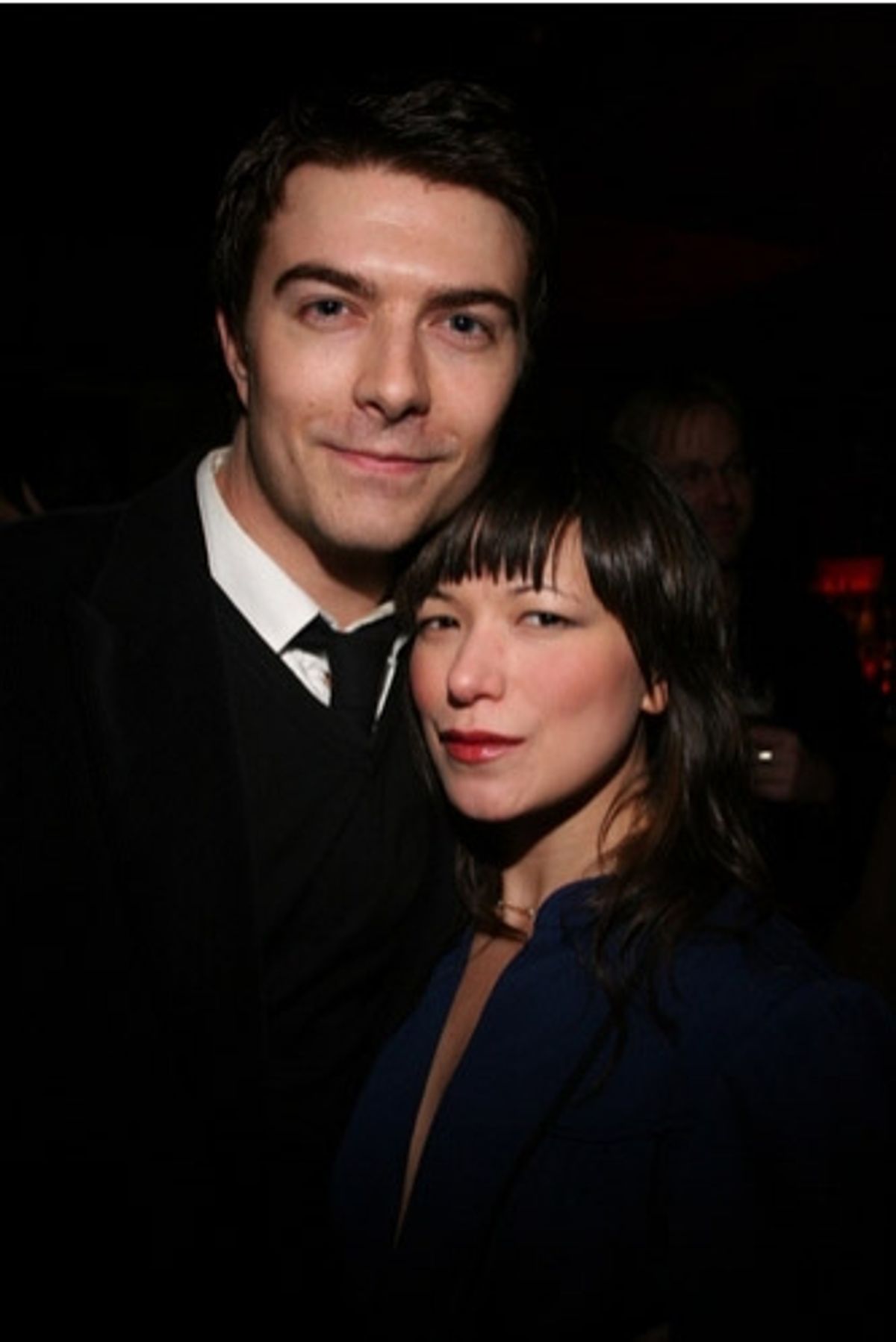 Noah Bean and Julienne Hanzelka Kim
 at 