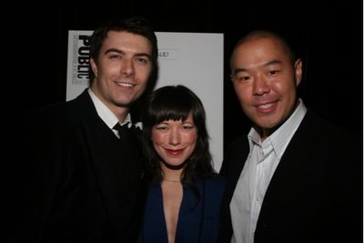 Noah Bean, Julienne Hanzelka Kim and Hoon Lee
 Photo