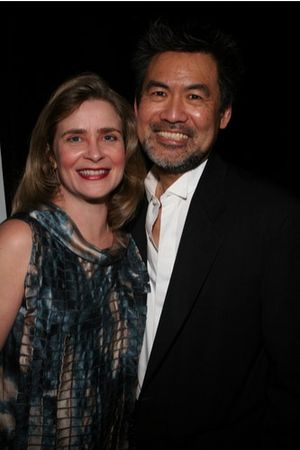 Kathryn A. Layng and David Henry Hwang
 Photo