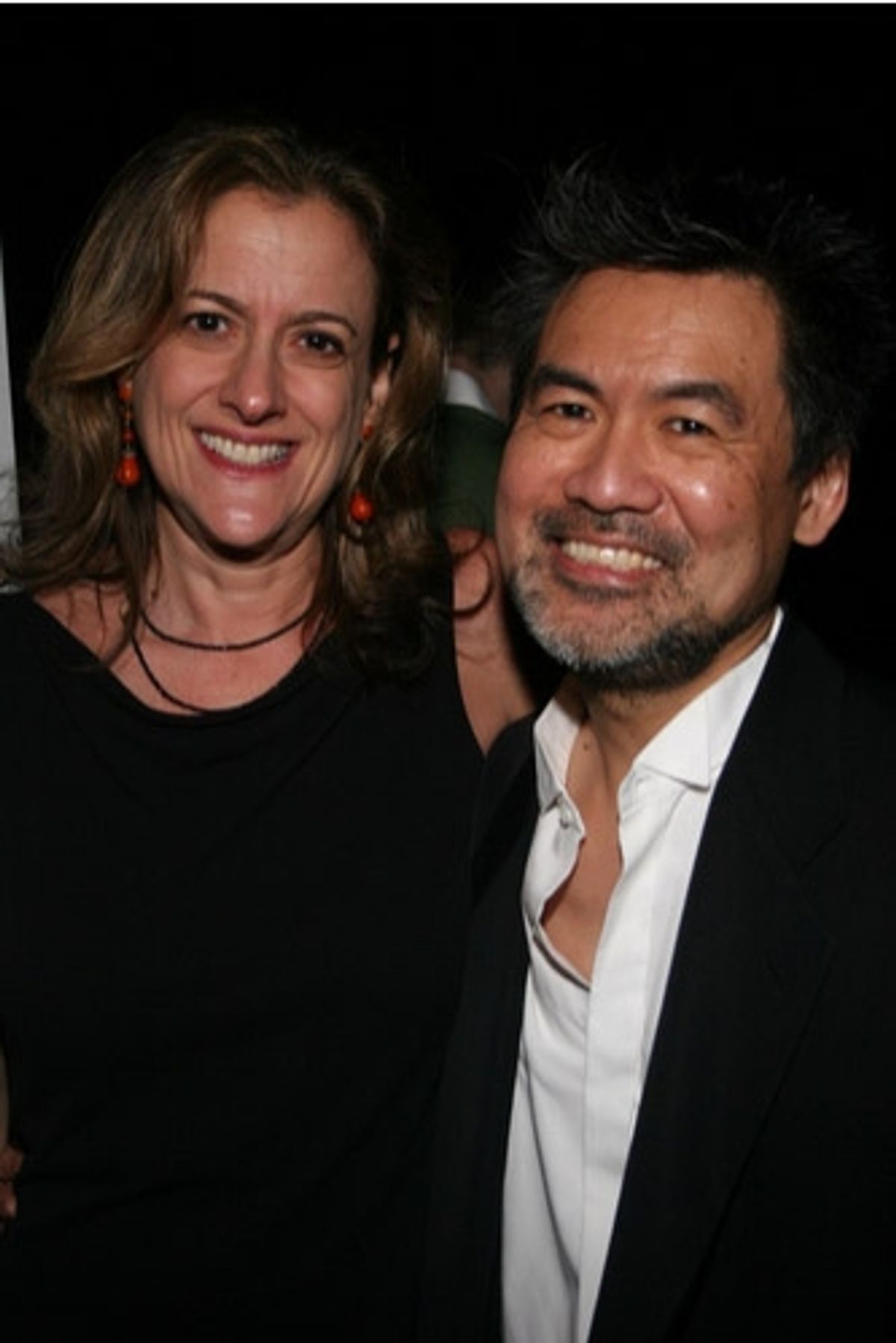 Mara Manus and David Henry Hwang
 at 