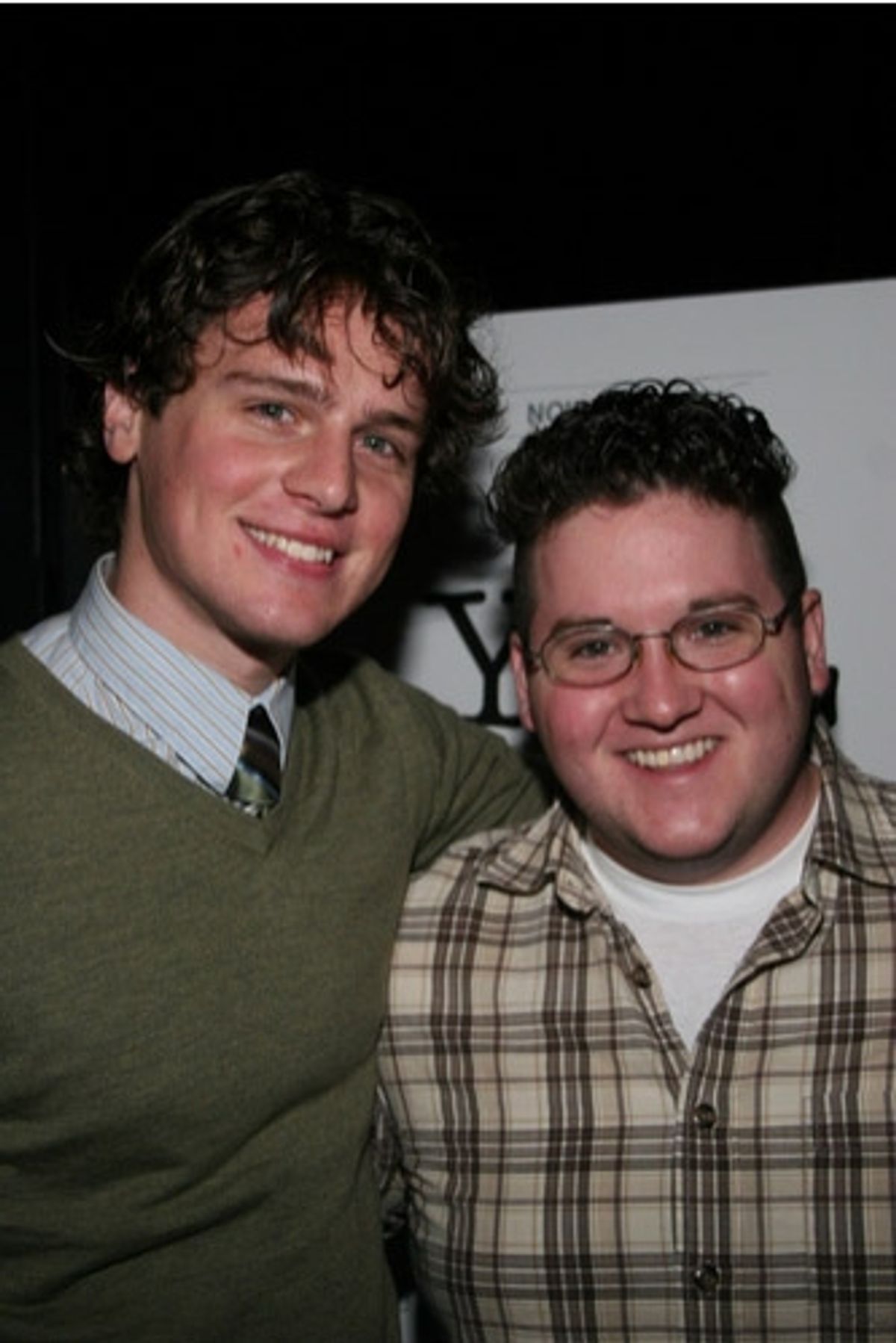 Jonathan Groff and Brian Charles Johnson  at 