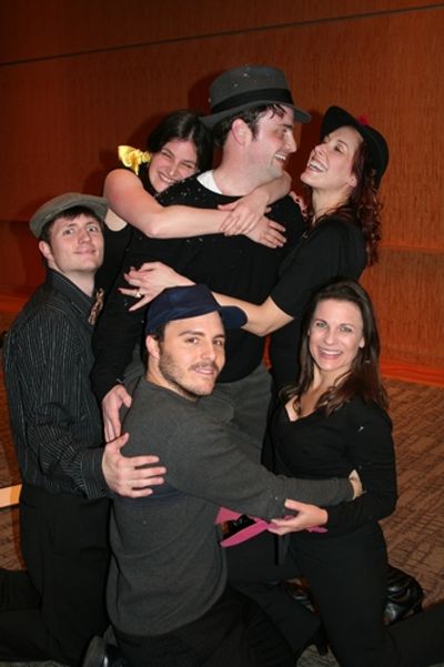Students from the New School for Drama performed a mini version of "It's A Wonderful  Photo
