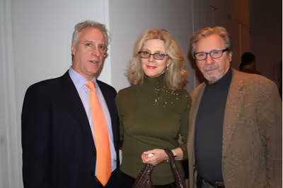Robert LuPone, Blythe Danner and Robert Walden
 Photo