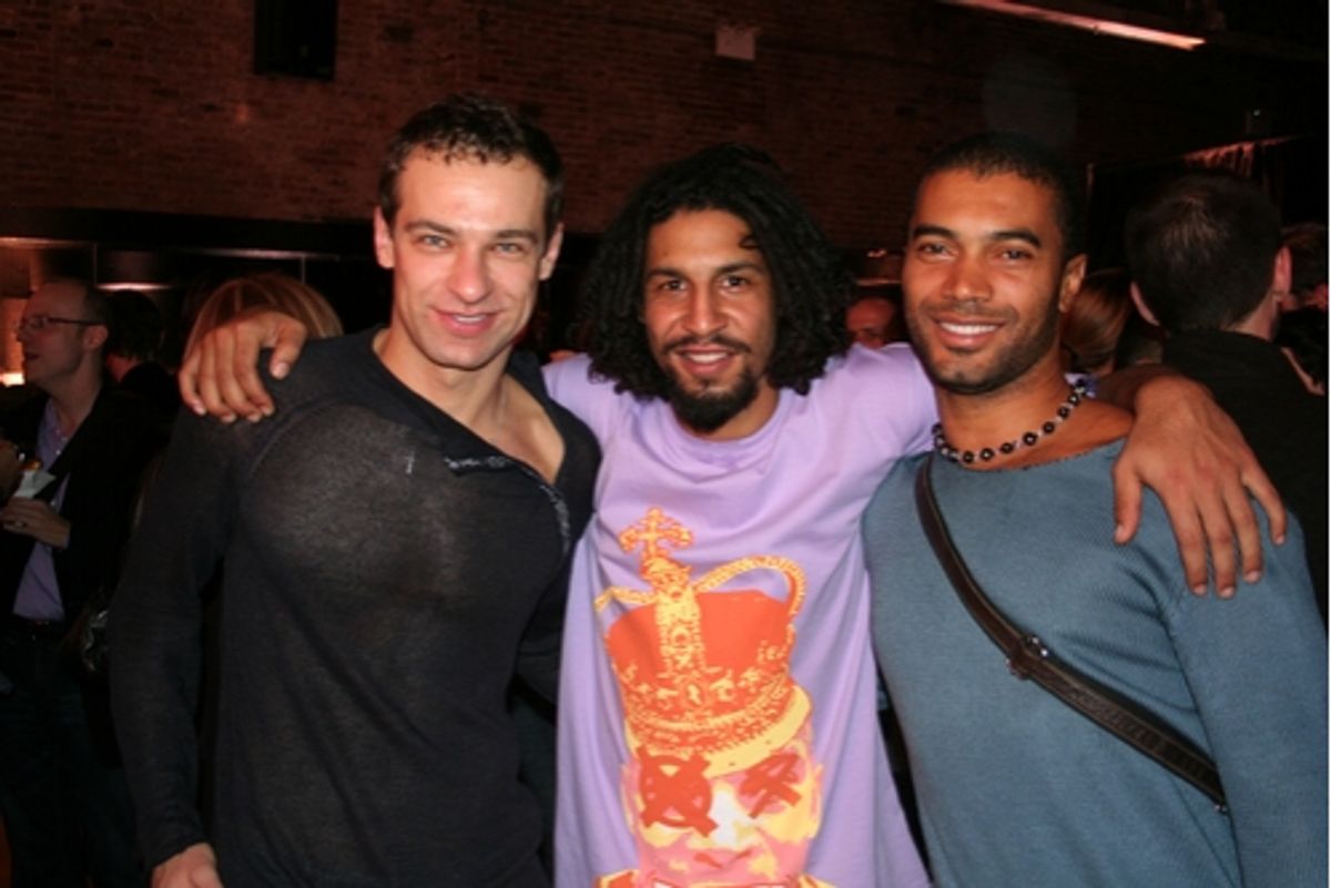 Sergey Gordeeu, Jason Samuels Smith and Carlos Dos Santos at 