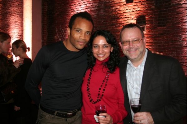 James Harkness, Sangia Patel (New York Times) and Tom Kulaga (New York Times)
 Photo