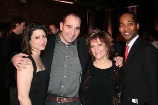 Denise Roberts Hurlin, David Benaym (MOVMNT Magazine), Denise Wall and Christopher Da Photo