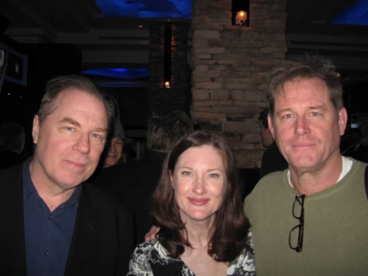 Michael McKean, with wife Annette O'Toole ('Smallville') and Brian Kerwin at 