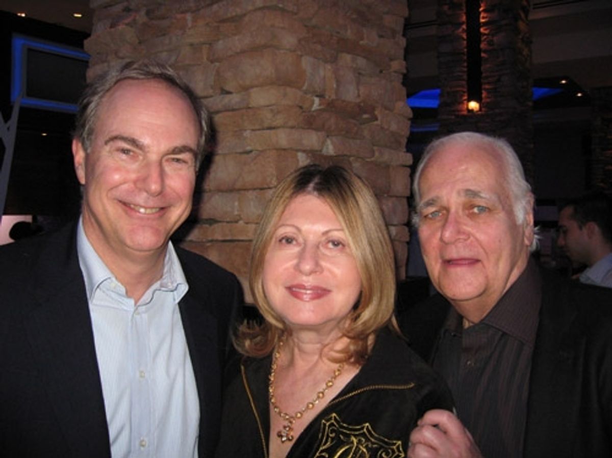 Producers James Fuld, Jr., with Susan and Ronald Frankel at 