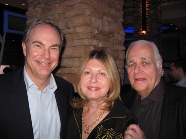 Producers James Fuld, Jr., with Susan and Ronald Frankel Photo