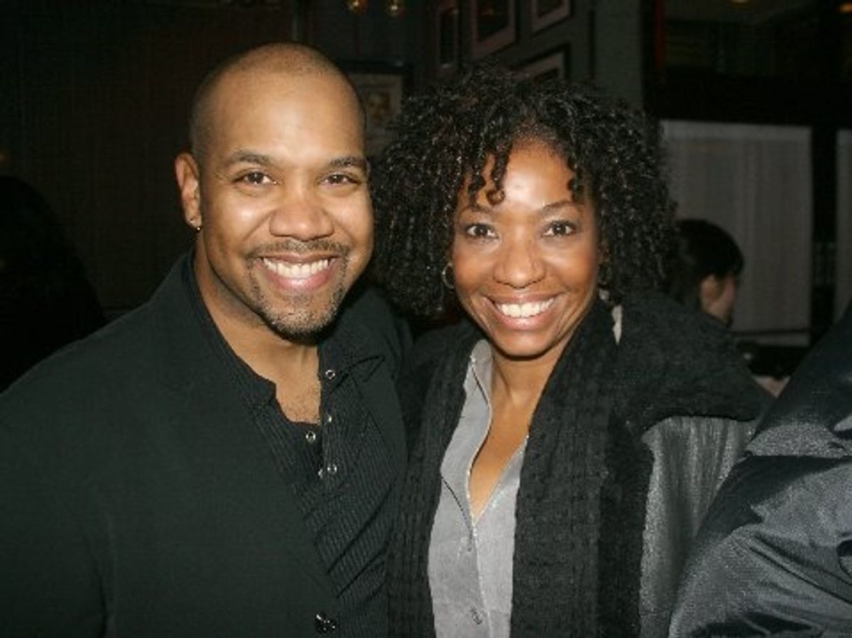 Darius de Haas and Adriane Lenox at 