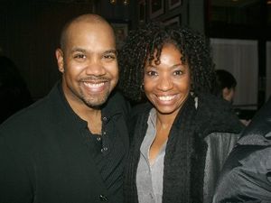 Darius de Haas and Adriane Lenox Photo