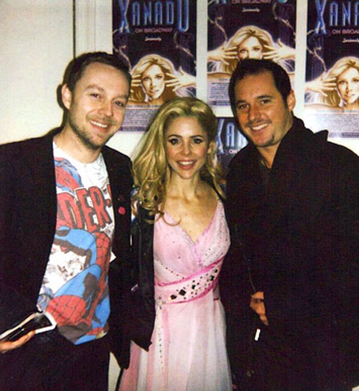 Darren Hayes and Steve Young with Kerry Butler at 