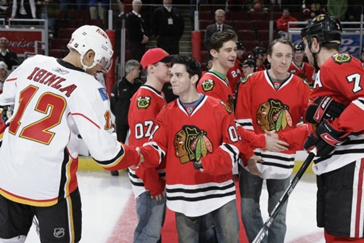 Ryan Quinn West, Steven M. Goldsmith, Drew Gehling and John Hickman at 