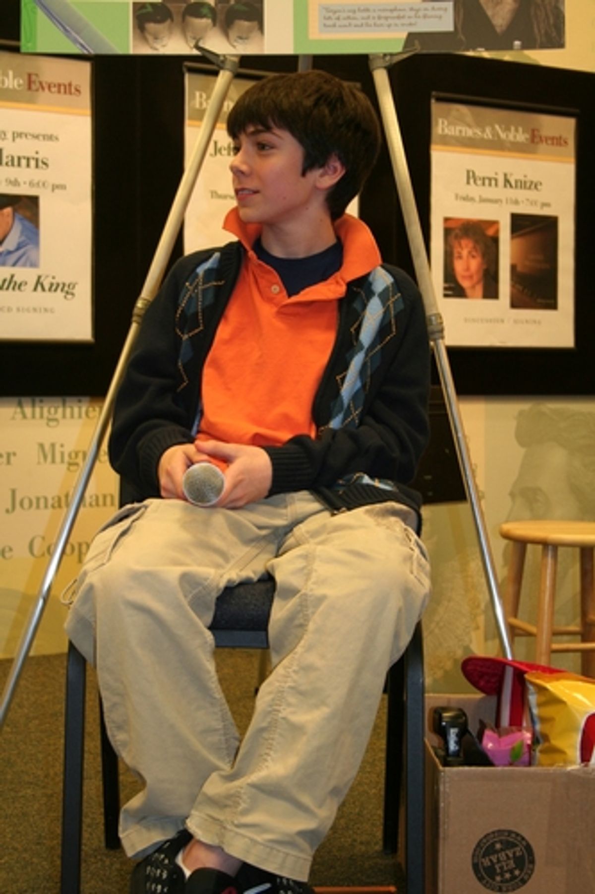 Henry Hodges at Disney's Tom Schumacher Signs 'How Does the Show Go On?'