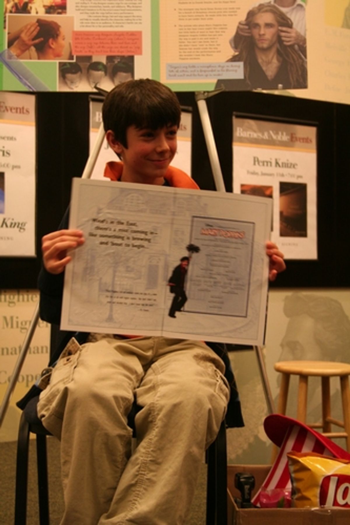 Henry Hodges at Disney's Tom Schumacher Signs 'How Does the Show Go On?'