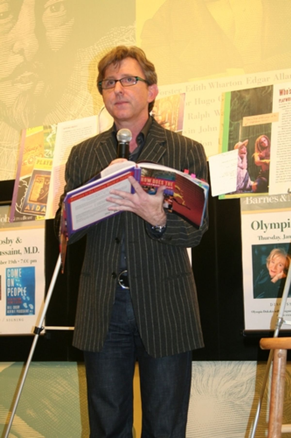 Thomas Schumacher at Disney's Tom Schumacher Signs 'How Does the Show Go On?'