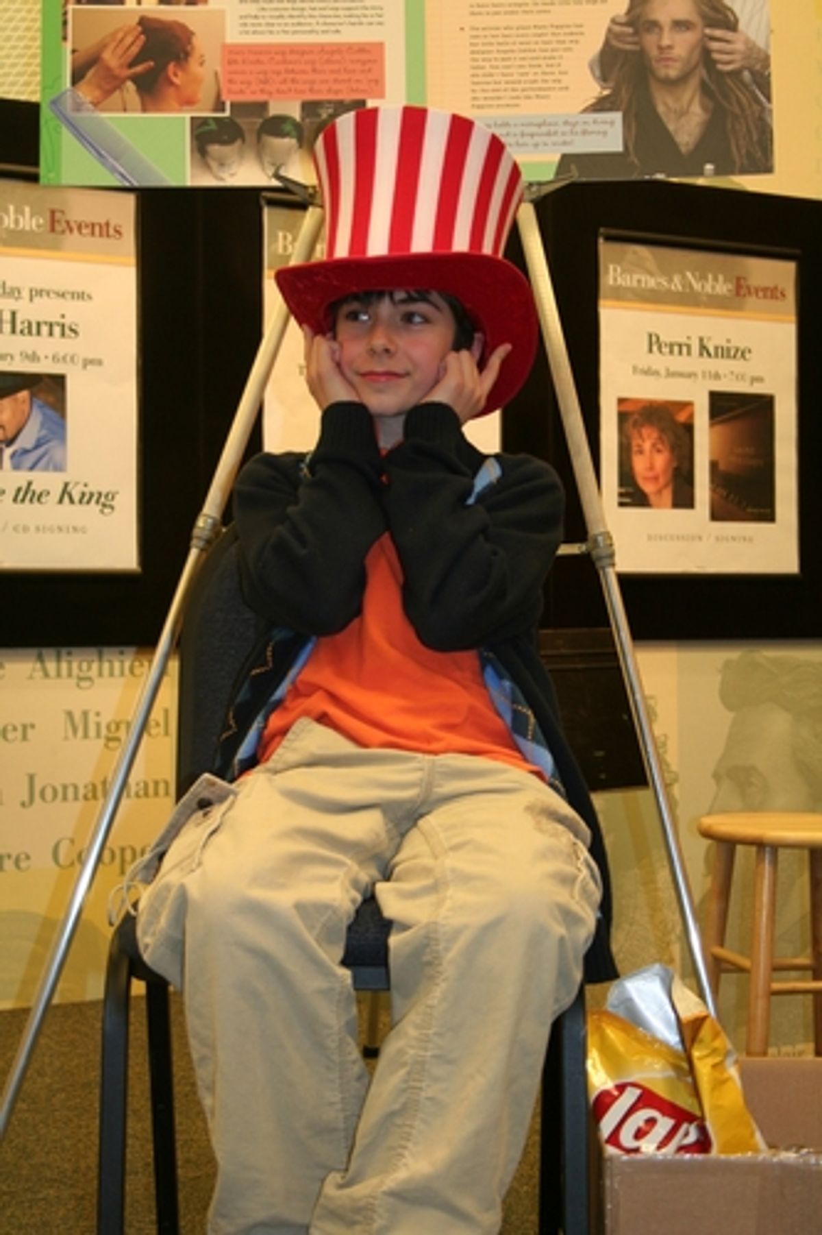 Henry Hodges at Disney's Tom Schumacher Signs 'How Does the Show Go On?'