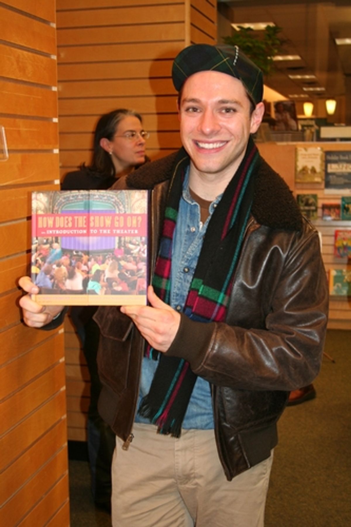 Tim Federle (The Little Mermaid) at Disney's Tom Schumacher Signs 'How Does the Show Go On?'