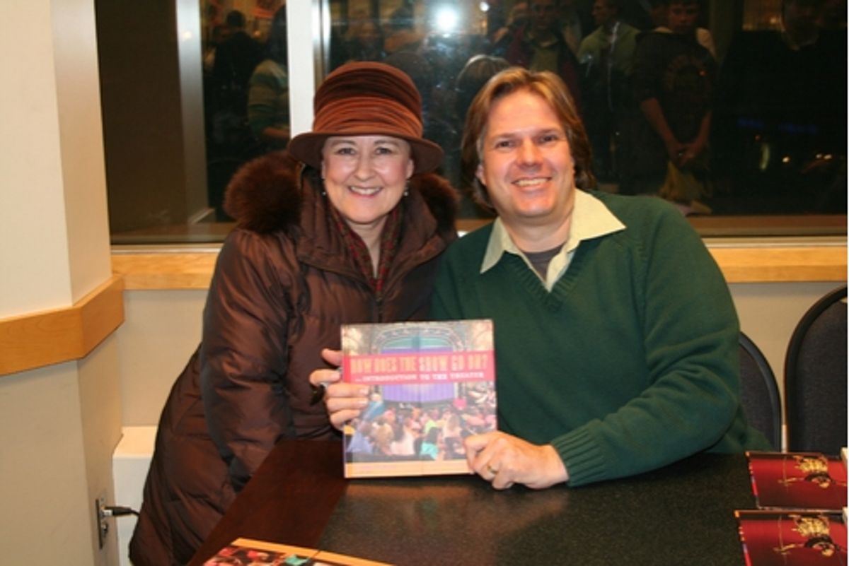 Jane Carr and Jeff Kurtti
 at 