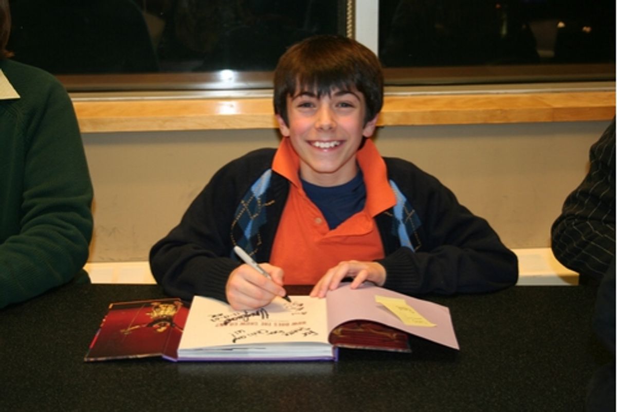 Henry Hodges at Disney's Tom Schumacher Signs 'How Does the Show Go On?'
