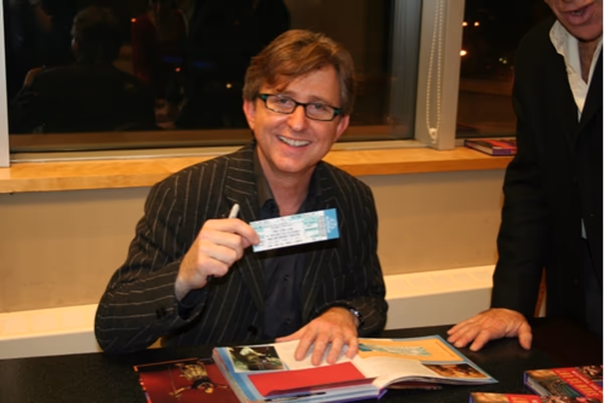 Thomas Schumacher at Disney's Tom Schumacher Signs 'How Does the Show Go On?'