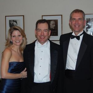 Guest stars Kelli O'Hara (left) and Robert Osborne (right) with NYCGMC music director Charles Beale @ BroadwayWorld Guest stars Kelli O'Hara (left) and Robert Osborne (right) with NYCGMC music director Photo